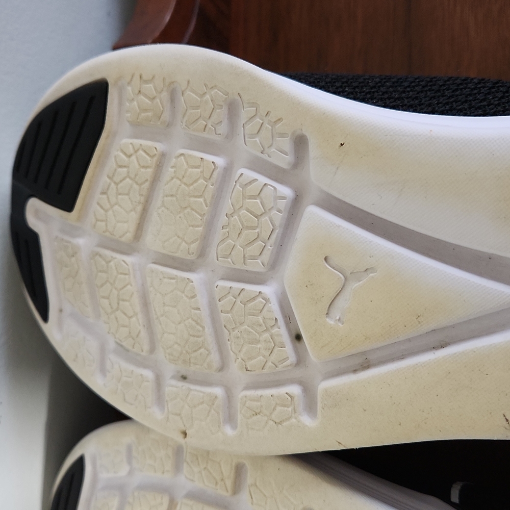 Puma, G-Nite, Sz 10,  Sneakers With Black & White Laces & Cushion Soles - Picture 6 of 8